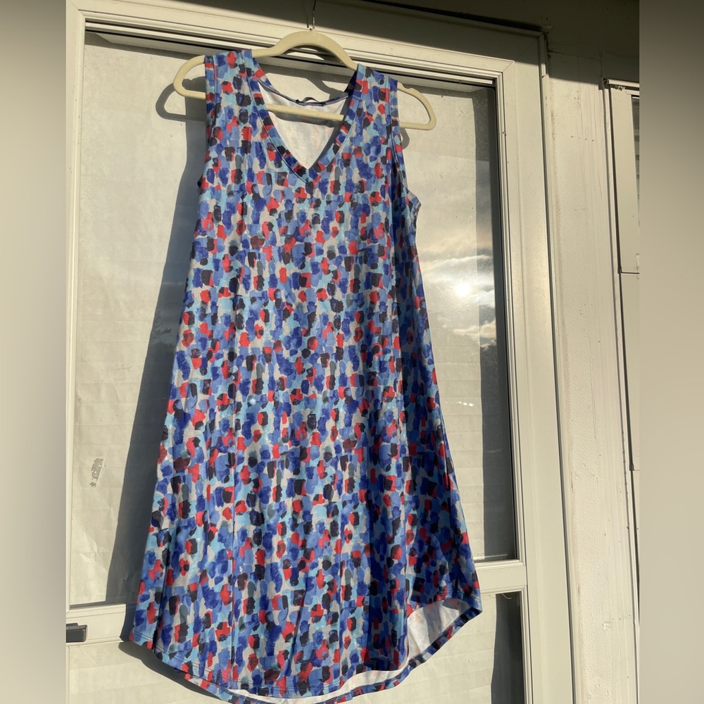 Red white and blue dress